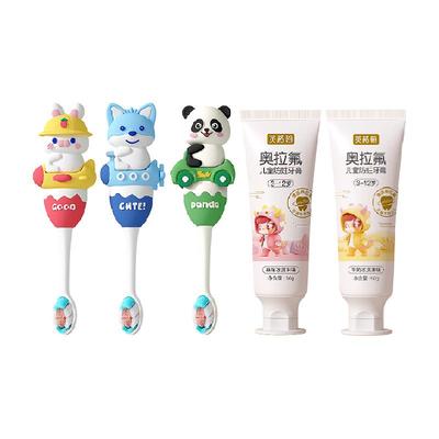 英格翰儿童牙刷奥拉氟防蛀牙膏
