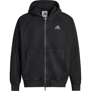Adidas/阿迪达斯正品三叶草男女翻领套头运动宽松长袖KF9602