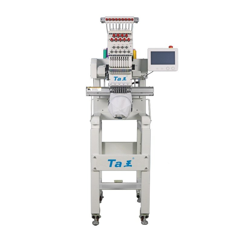 厂家批发全自动单头9/12/15针电脑绣花机服装帽子鞋子刺绣机,居家布艺,绣花机,淘宝优惠券,粉丝福利购,淘宝优惠卷