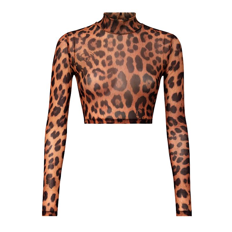 PHILIPP PLEIN 女士豹纹图案上衣