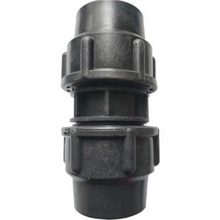 pe快接 直通三通直接水管弯头40 33硅芯管快速接头塑料管膨胀堵头