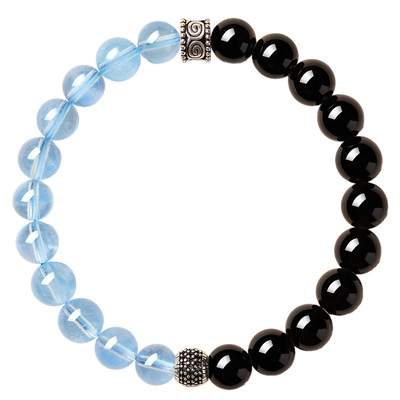 【8A+级海蓝宝】双重补水手串