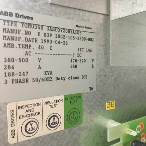 议价YGM0350 3ASD392002A105 ABB TYRAK MIDI II