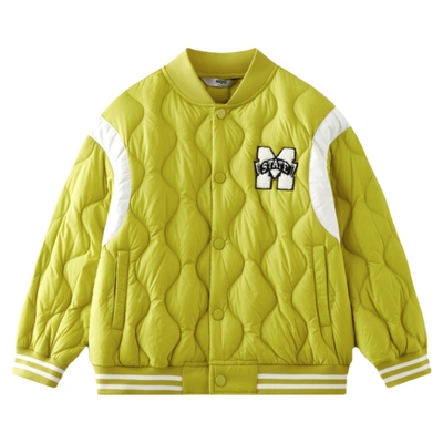 【三防】MQD童装女童轻薄羽绒服2025新款冬装儿童加绒棒球服外套