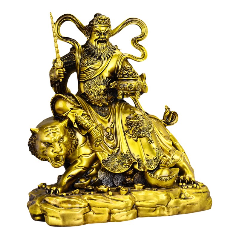 赵公明武财神招财镇宅供奉摆件