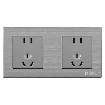 国际电工双86型连体插座