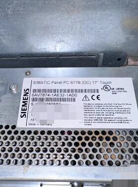 议价6AV7874-1AE32-1AD0橙色新功能完好议价出