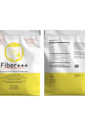 新加坡Fiber+++维可畅膳食纤维粉3+3高配版每日享轻松 瑷多保税仓