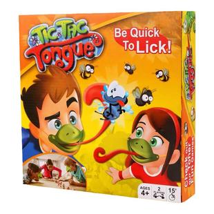 贪吃变色龙吐舌头青蛙面具嘴吹吹乐接亲吹牌创意桌面游戏婚礼玩具
