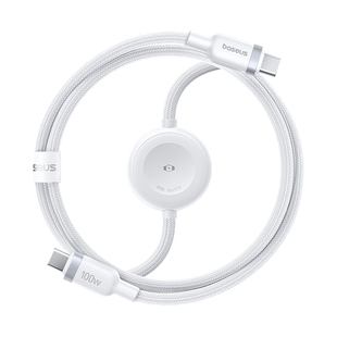 倍思适用苹果手表充电器线AppleWatch磁力快速充电器转USB-C连接线iwatchs11二合一Ultra3手机iPhone17ProMax