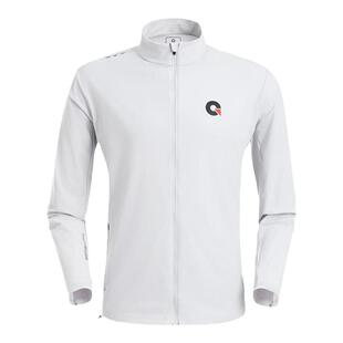 果凡秋冬跑步外套速干男女防风保暖运动夹克立领马拉松户外训练