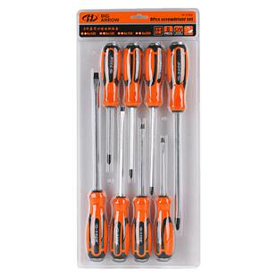 华丰巨箭十字螺丝刀一字起子套装工业级磁性改锥冲击螺丝批工具