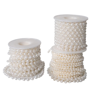 圣诞节装饰品珍珠串串链圣诞树挂件diy装扮布景场景布置拍照道具