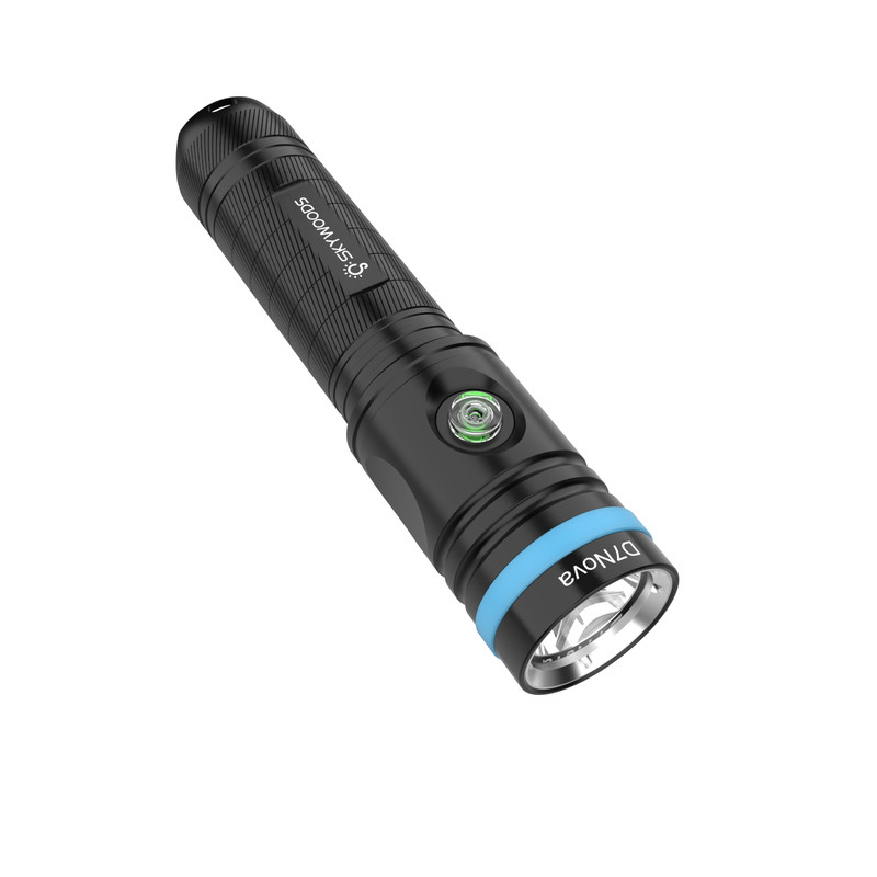 SKYWOODSD7Nova潜水专用手电筒水肺IPX8防水2600流明磁吸充电户外