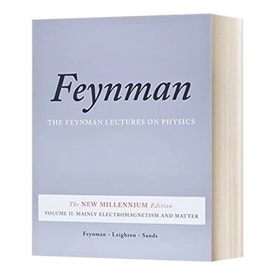 费曼物理学讲义卷二 英文原版 The Feynman Lectures on Physics Vol II 英文版 进口英语原版书籍