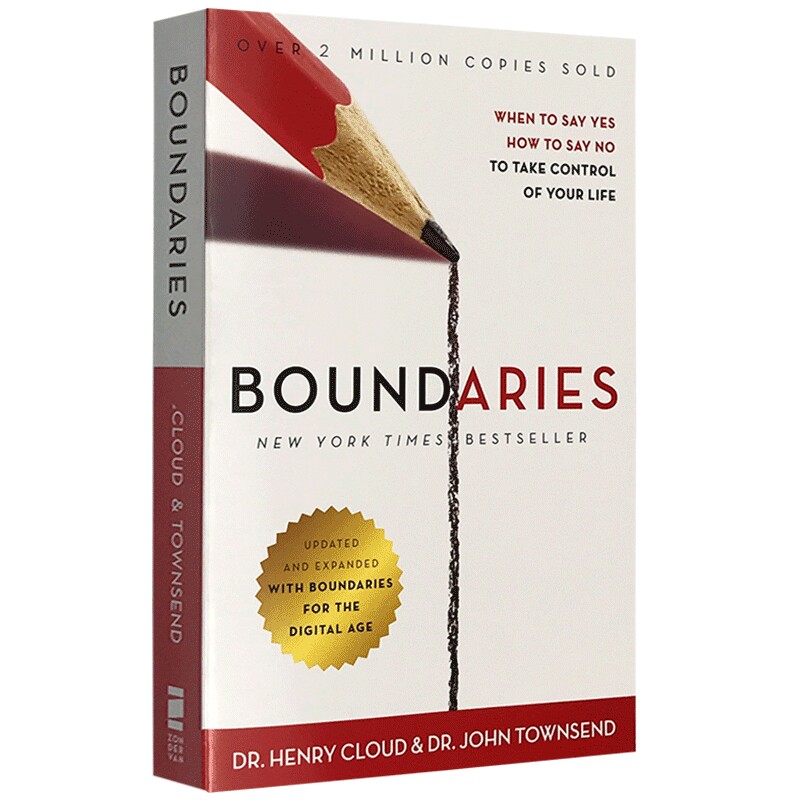 过犹不及 如何建立你的心理界线 英文原版 Boundaries 英文版经典心理学书籍 正版现货进口英语书