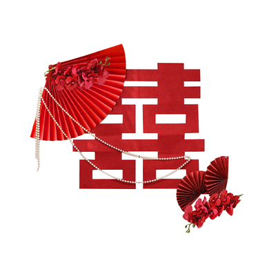 结婚卧室中式装饰吾家有喜