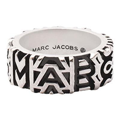 MarcJacobs字母设计感戒指