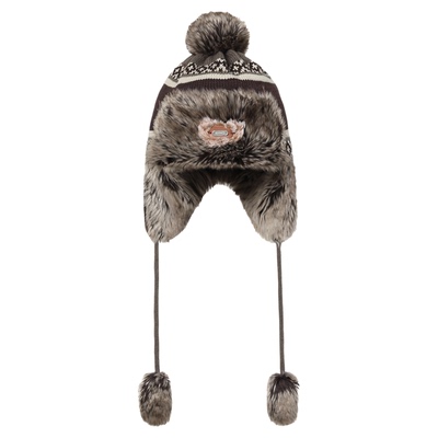 IIING帽控保暖护耳针织雷锋帽