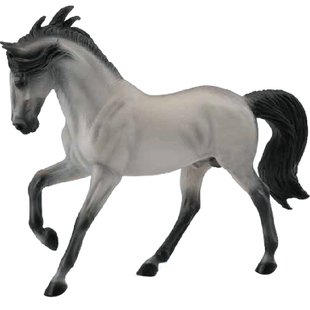 CollectA马 仿真模型玩具马术汗血阿帕卢萨纯血标准公母希尔野马