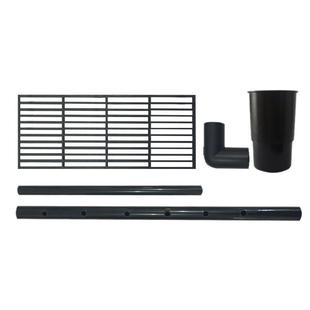 果然爱宠物用品鱼缸过滤槽隔栏 隔板 水族配件接管弯头三通雨淋管