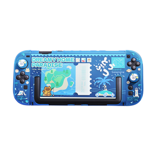 良值(IINE)适用于任天堂Switch2保护套装/宏编程烈鹰手柄/卡盒 动物之森海岛度假风 NS2新机Switch2配件