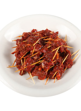 牙签牛肉250g饭店餐厅半成品