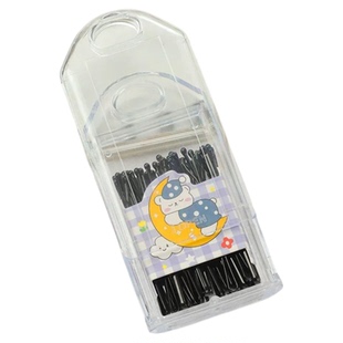 黑色发夹一字夹后脑勺小卡子刘海夹边夹碎发卡固定头发夹子女头饰