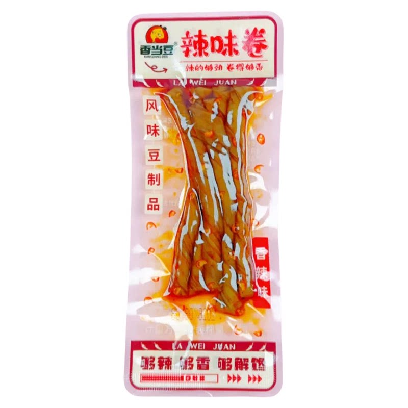 香当豆香辣烧烤味面筋零食