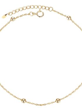 925纯银简约气质甜美项链