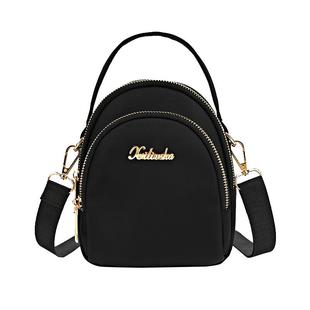 女式斜挎包轻便小挎包手机包牛津布女包2026新款时尚女士小背包夏