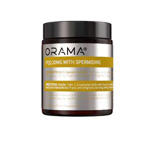 ORAMA PQQ亚精胺胶囊线粒体细胞养护营养活力提升新西兰原装进口