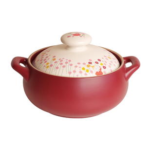 道福x姆明Moomin 砂锅煲汤 家用汤锅陶瓷煮粥炖肉 燃气灶耐高温