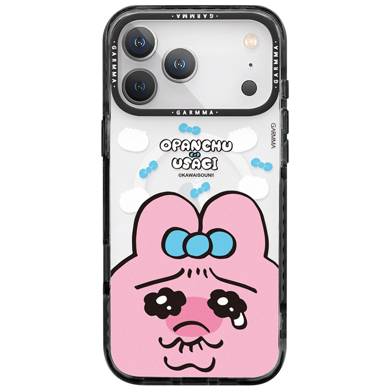 GARMMA永橙裤裤兔联名iPhone17promax手机壳适用苹果17pro保护壳磁吸防摔壳16pro透明保护套iphone air可爱壳
