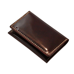 日本新喜马臀皮卡包名片包慢工手工缝制大容量简约款