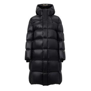 雪中飞黑曜石系列2025秋男女情侣外套长款鹅绒加厚大码羽绒服抗寒