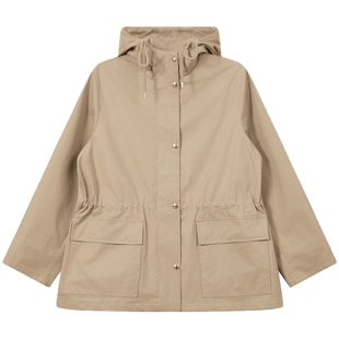 【新品】BEANPOLE滨波 女士常规基础休闲舒适优雅连帽夹克短外套