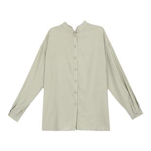 华丽独秀现代舞练功服飘逸显瘦长袖衬衫套装古典舞上衣中国舞蹈服