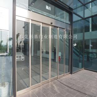 钢化玻璃电动感应门 自动平移门 电机 电动玻璃感应门 玻璃自动门