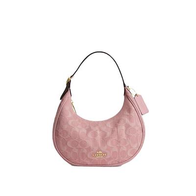 COACH/蔻驰官方 奥莱款Emily女士单肩斜挎手提包半月包CEN04
