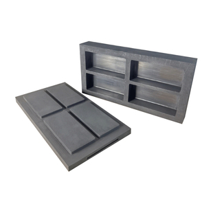 石墨油槽高纯耐高温金银首饰元宝倒金槽打金石墨槽石墨舟加工定制