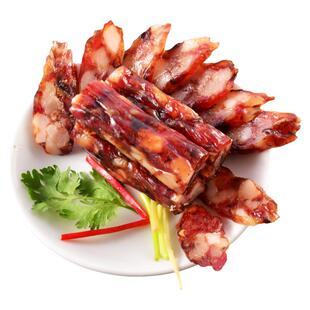 得福大利是福广式腊肠广味香肠鸭肝肠300g*2包广东中秋土特产