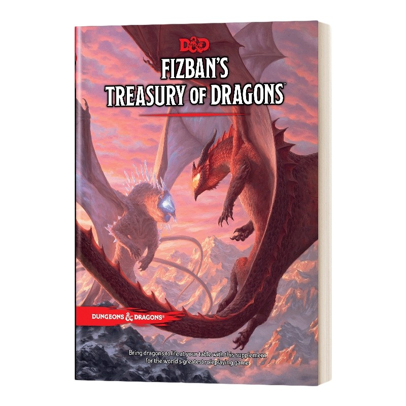 英文原版 Fizbans Treasury of Dragons 菲兹班斯龙的宝藏 龙与地下城系列 精装 英文版 进口英语原版书籍