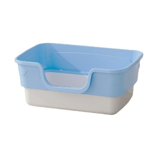 HAUYOKATA缅因猫超大号猫砂盆一体加厚防外溅猫厕所双层猫砂盆