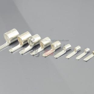 C45紫铜插片DZ47空开插针铜鼻子接线端头断路器片型冷压线耳焊口