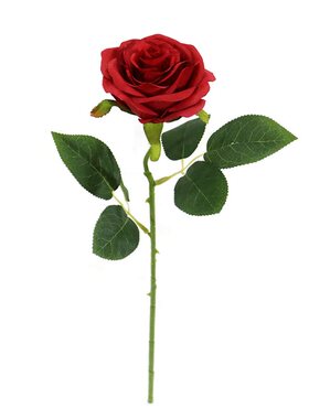 仿真花绢花玫瑰花艺单支厂家直销