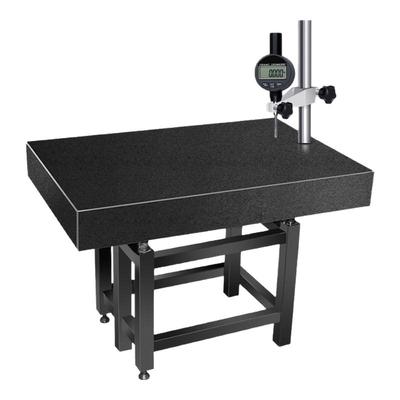 禾木大理石测量座平台伸缩微调螺旋杆高度计规支架百分表座定制