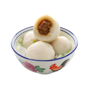 郑森记福州鱼丸手工包心鱼丸火锅食材纯福建大鱼丸第三件加一元