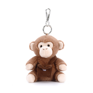 McHugs小猴子钥匙扣娃娃生日礼物毛绒玩偶背包包摆件挂件挂饰