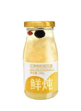 江翁燕红枣枸杞银耳羹即食银耳